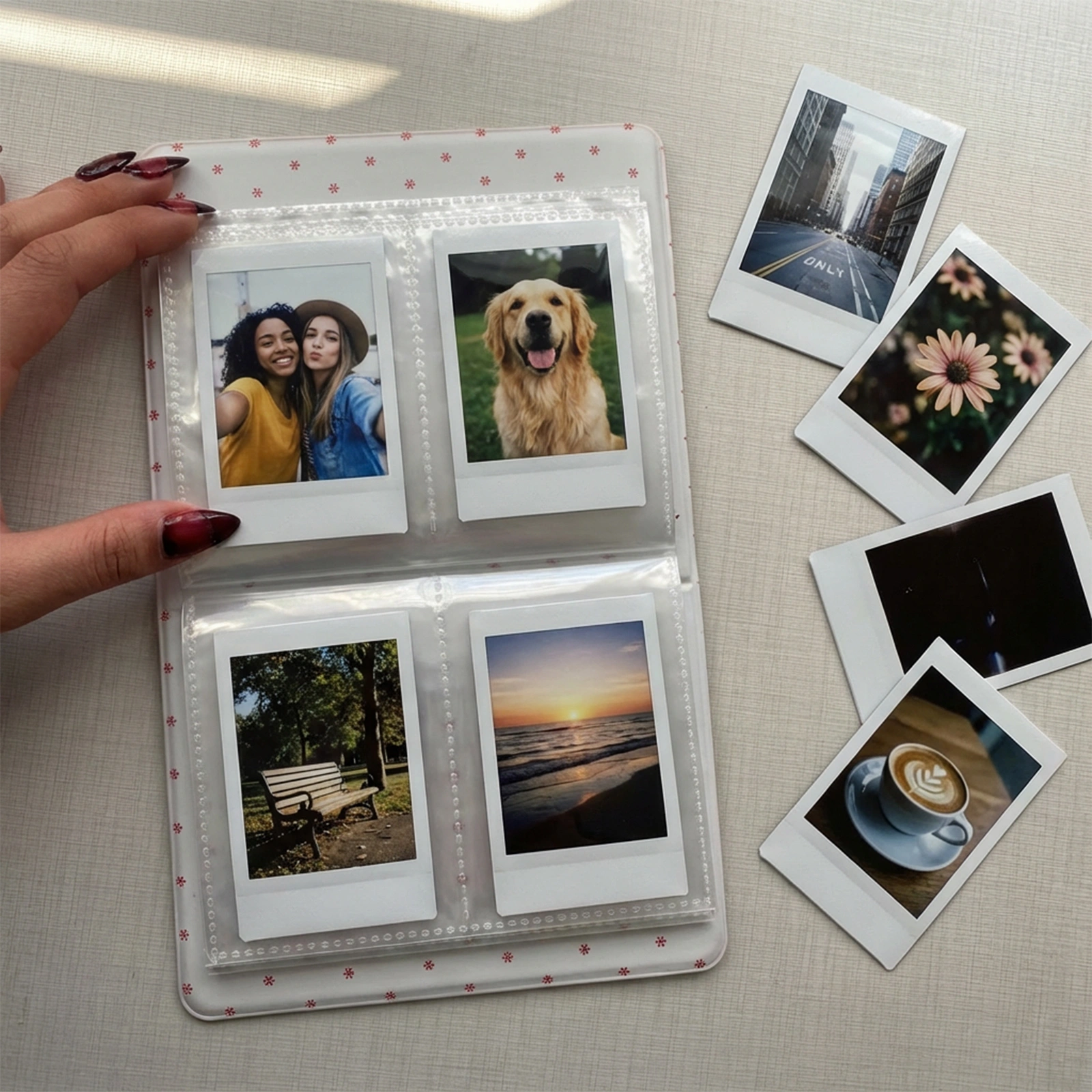 Pola Anı Albüm 6x9 Mint Yeşil – 64 Fotoğraf Kapasiteli