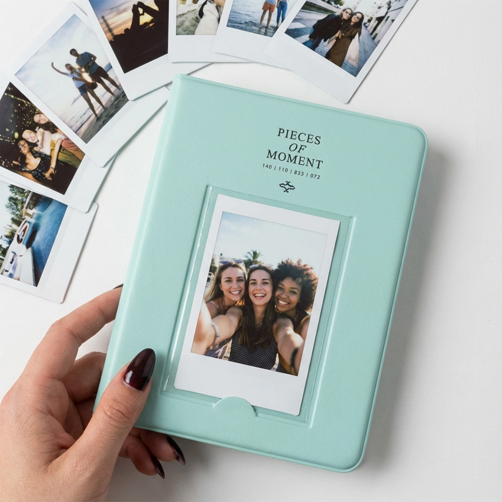 Pola Anı Albüm 6x9 Mint Yeşil – 64 Fotoğraf Kapasiteli