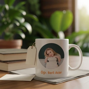 Renkli Happy Teacher’s Day Fotoğraflı Kupa