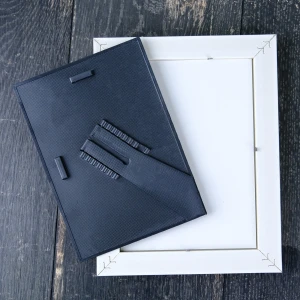 3 Adet Yeşil Eskitme Altın Kenar Detaylı Fotoğraf Çerçeve Seti – 10x15 cm (3’lü)