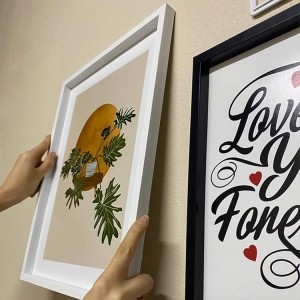 Premium 30x40 Yapışan Siyah Çerçeve