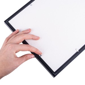 Premium 30x40 Yapışan Siyah Çerçeve
